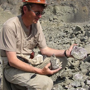 А.С. Гладков. Карьер трубки Юбилейная. 2007 год.